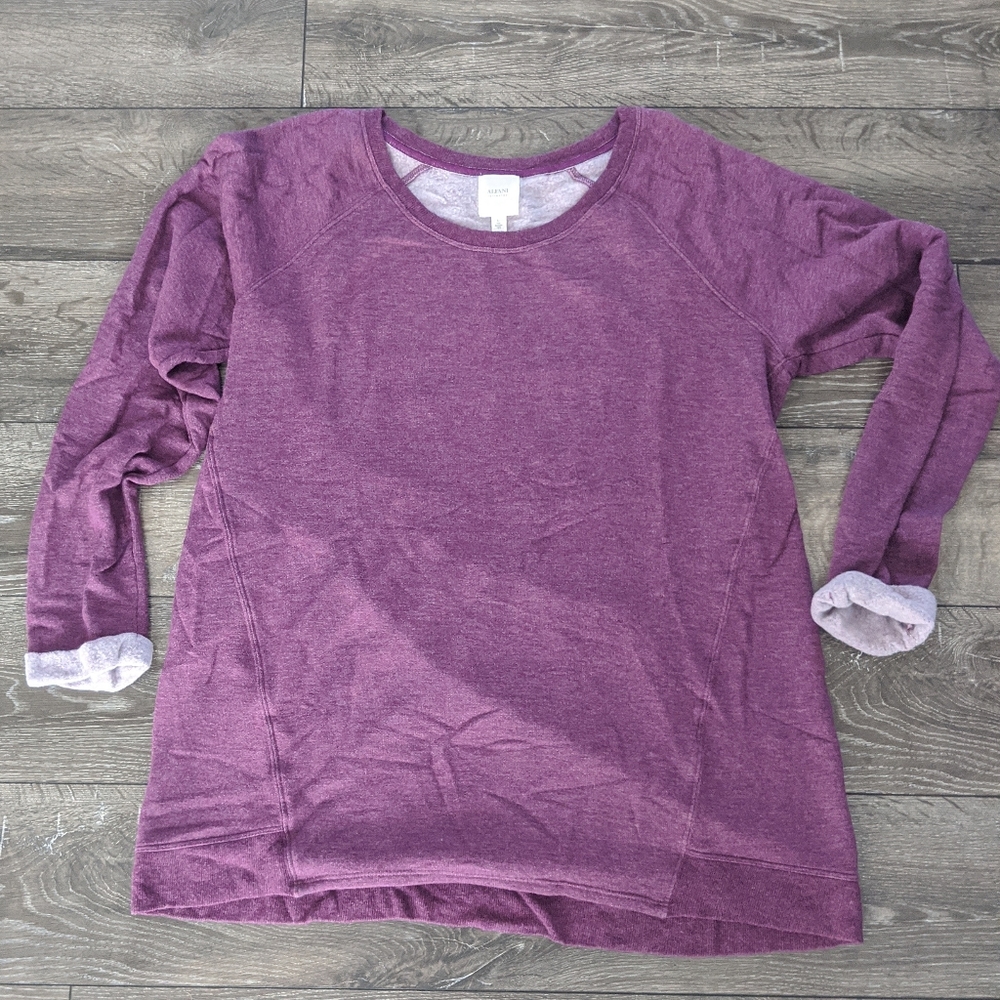 Alfani intimates sleep sweatshirt size L